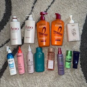 Women's hair care bundle L'Oréal, Fino, Amika
